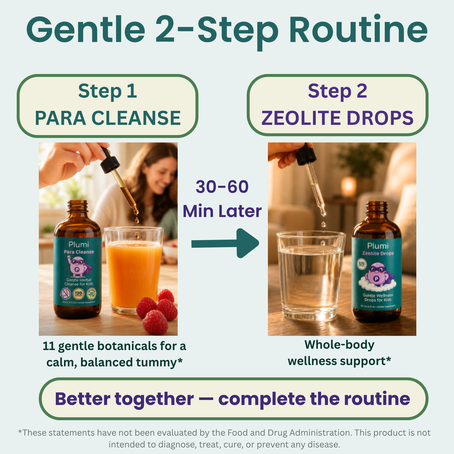 The Complete Gentle Routine Kit — Para Cleanse + Zeolite Drops (RECOMMENDED)