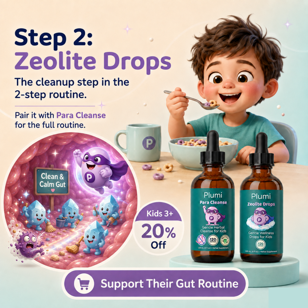 Step 2: Zeolite Drops