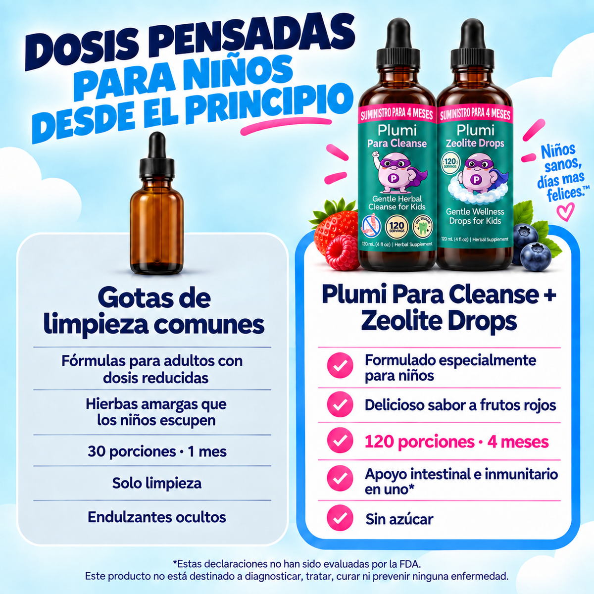 Kit completo de limpieza intestinal Plumi