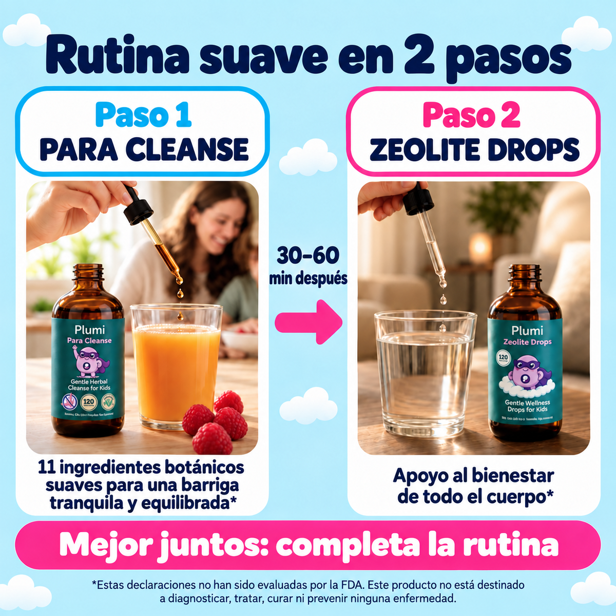 Kit completo de limpieza intestinal Plumi